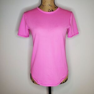 Lululemon High Neck Running and Training T-Shirt Size 4
